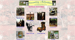 Desktop Screenshot of countryactivities.co.uk